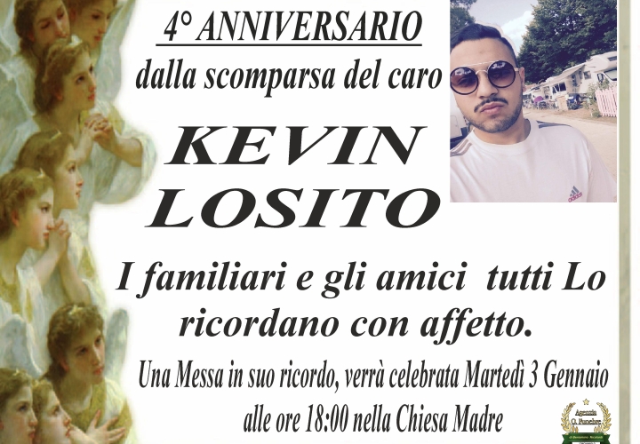 4° Anniversario Kevin Losito 